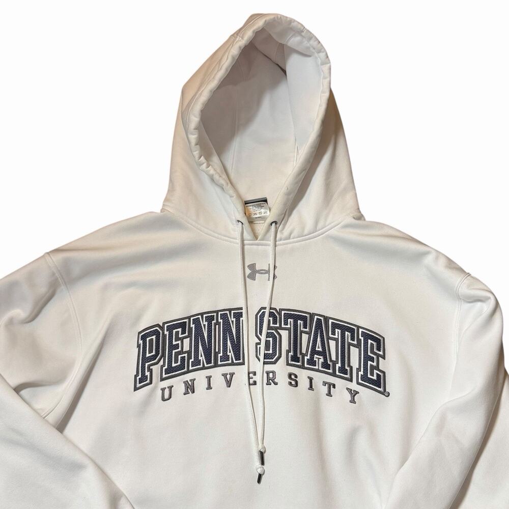 Under Armour Penn State University Nittany Lions Men's White Hoodie Size XL - Picture 3 of 9